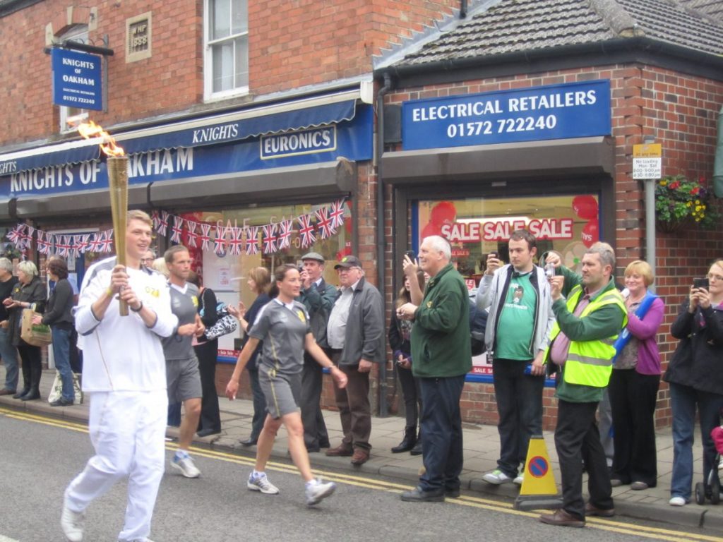 The Olympic Torch in Rutland