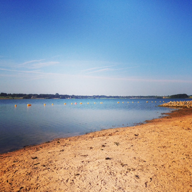 Rutland Water beach to open early!