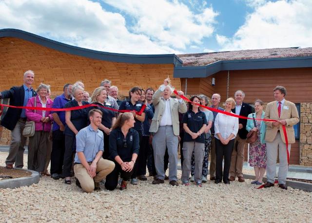Sir David opens new centre at Rutland Water
