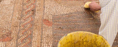 ‘Remarkable’ Roman Mosaic found near to Puddle Cottage!