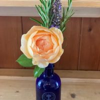 Flowers from the garden at Puddle Cottage near Rutland Water
